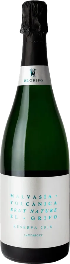 Botella de El Grifo Malvasía Volcánica Brut Nature Reserva