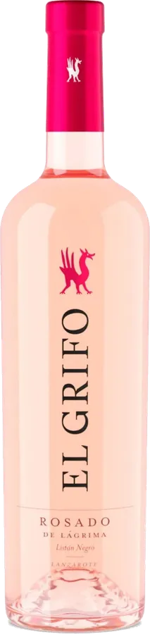 Botella de El Grifo Rosado de Lágrima