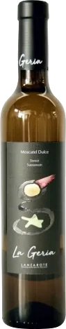 Botella de La Geria Moscatel Dulce