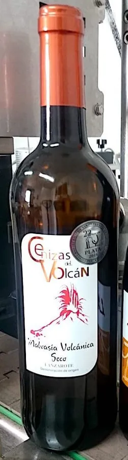 Botella de Cenizas del Volcán
